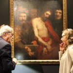 Sgarbi alla mostra Uomini e Dei. Cortesy Palazzo della Meridiana