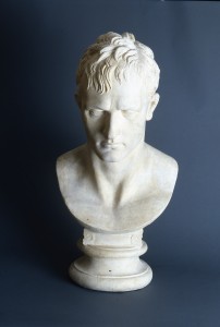 Ritratto di Napoleone Bonaparte
gesso, cm 90x46x40, 
Museo Biblioteca Archivio, inv. S39